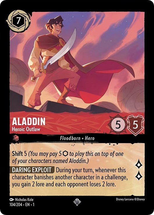 Aladdin - Heroic Outlaw (104/204) (1)