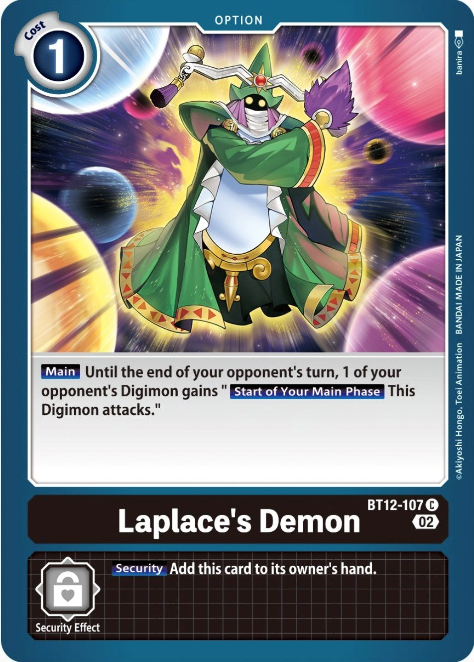 Laplace's Demon (BT12-107 C) (BT-12)