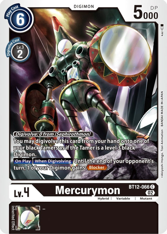 Mercurymon (BT12-066 C) (BT-12)