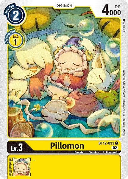 Pillomon (BT12-033 C) (BT-12)