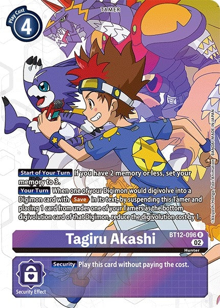 Tagiru Akashi (Alternate Art) (BT12-096 R) (BT12)