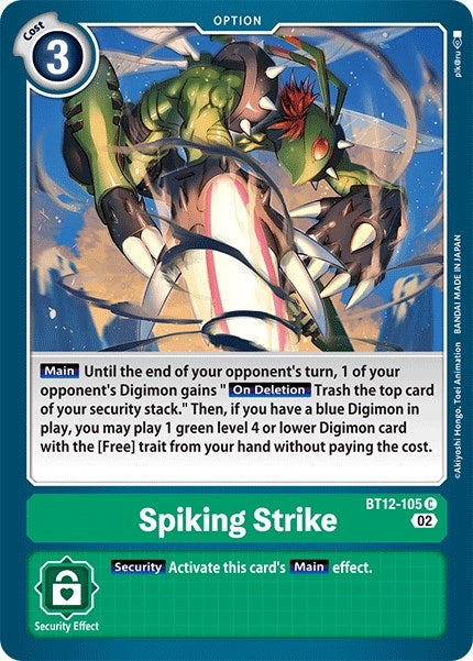 Spiking Strike (BT12-105 C) (BT-12)