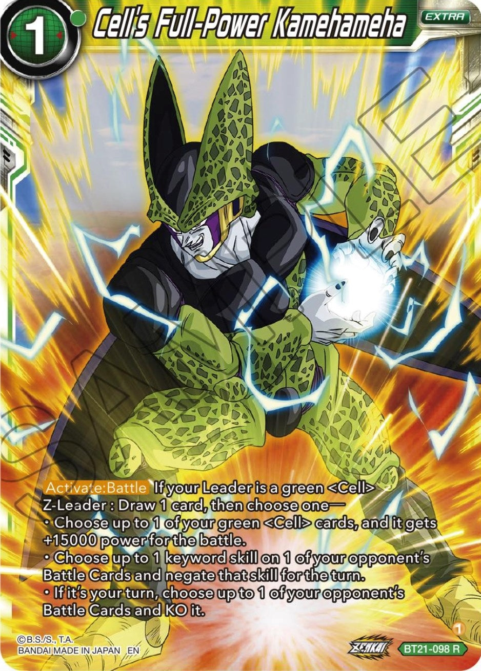 Cell's Full-Power Kamehameha (BT21-098) (BT21)