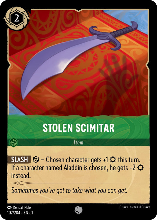 Stolen Scimitar (102/204) (1)