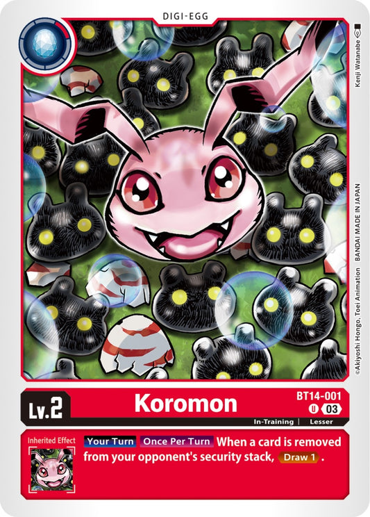 Koromon (BT14-001 U) (BT14)
