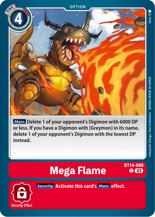 Mega Flame (BT14-089 C) (BT-14)