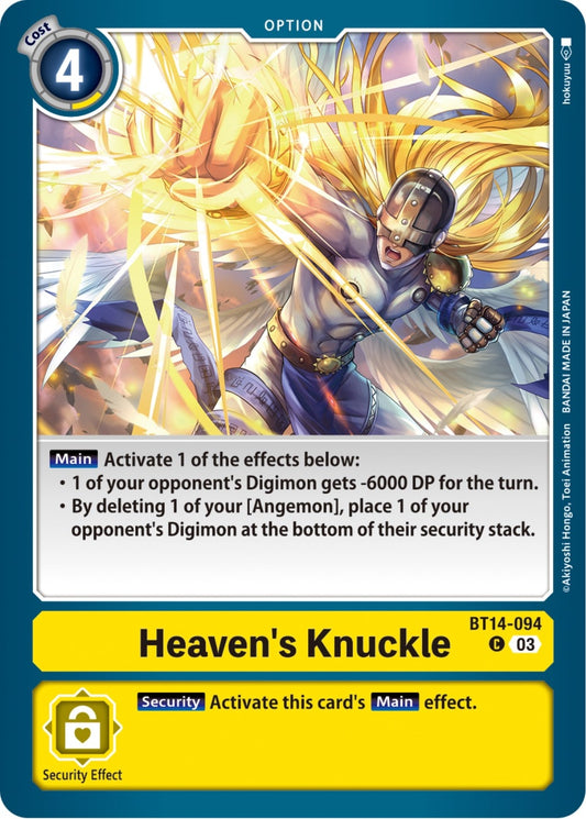 Heaven's Knuckle (BT14-094 C) (BT-14)