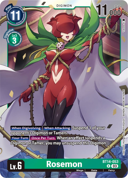 Rosemon (BT14-053 R) (BT-14)