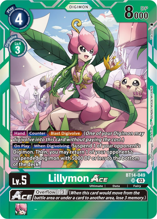 Lillymon ACE (BT14-049 SR) (BT14)