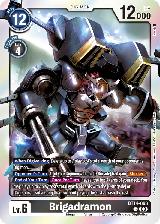 Brigadramon (BT14-068 SR) (BT-14)