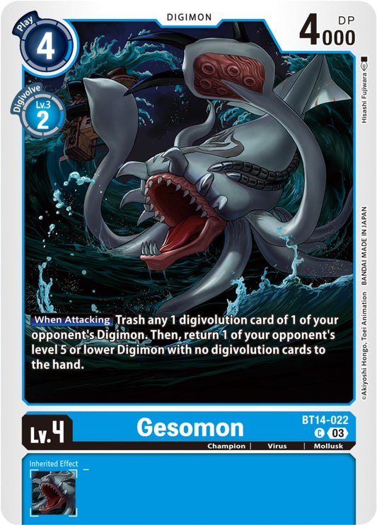 Gesomon (BT14-022 C) (BT14)