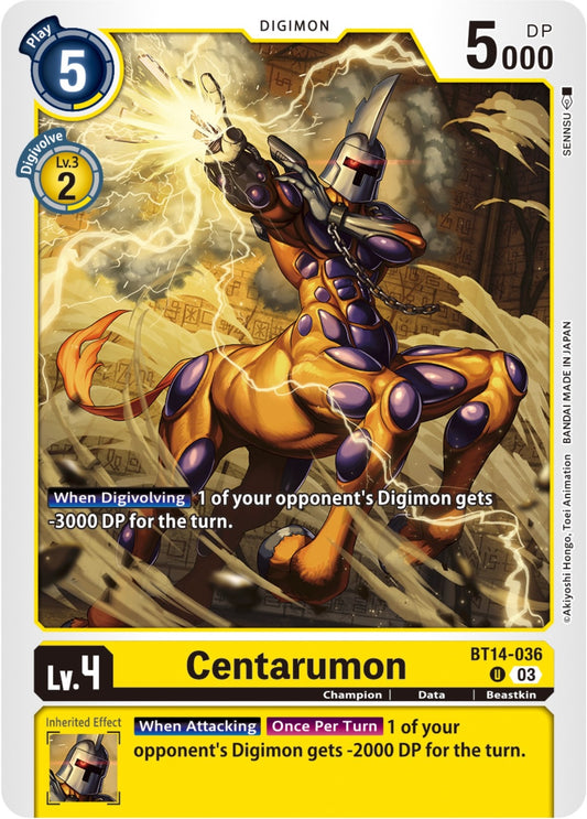 Centarumon (BT14-036 U) (BT14)