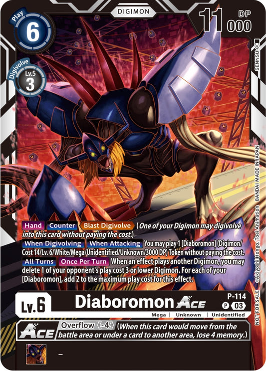 Diaboromon ACE - P-114 (3rd Anniversary Survey Pack) (P-114 P) (D-PR)