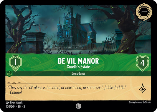 De Vil Manor - Cruella's Estate (100/204) (3)