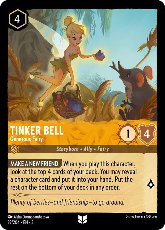 Tinker Bell - Generous Fairy (22/204) (3)