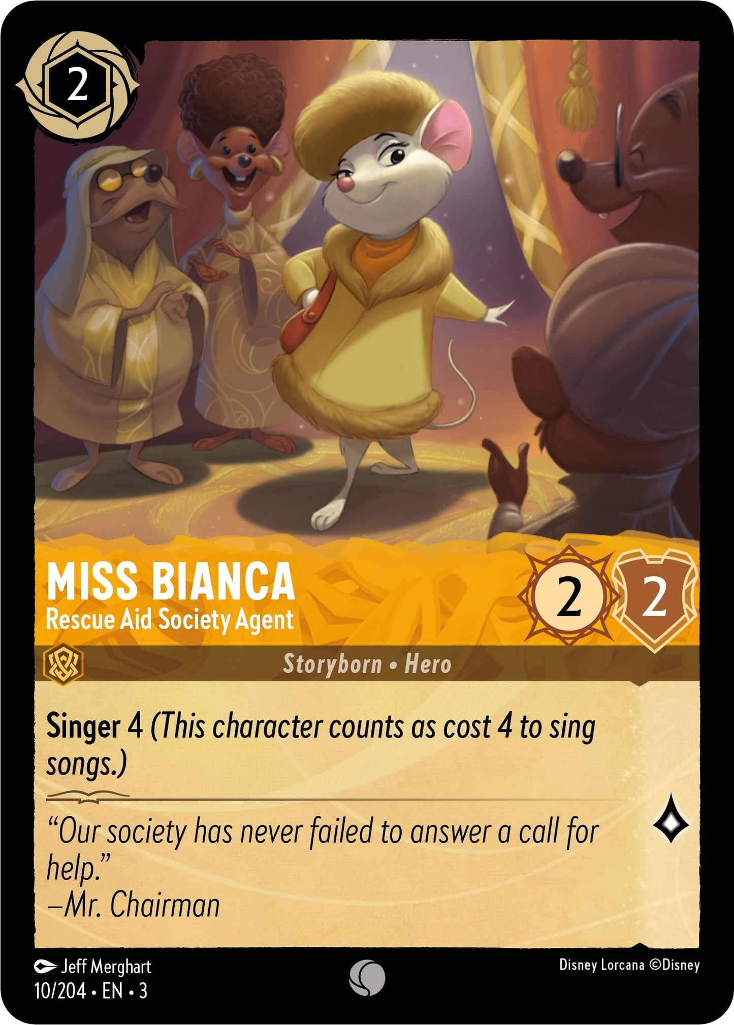 Miss Bianca - Rescue Aid Society Agent (10/204) (3)