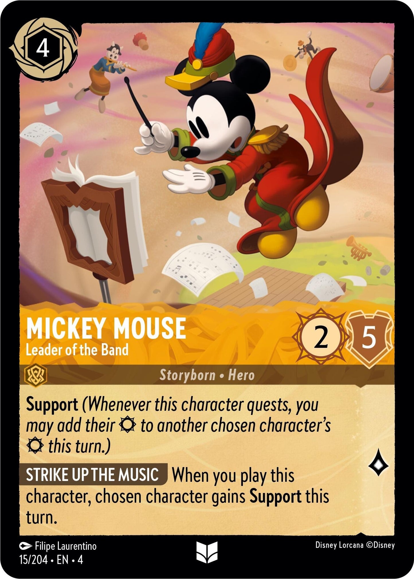 Mickey Mouse - Leader of the Band (15/204) (4)