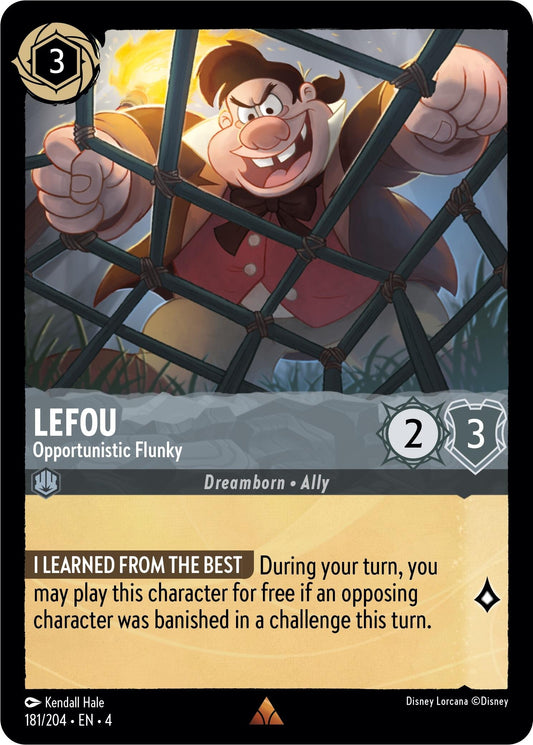 LeFou - Opportunistic Flunky (181/204) (4)