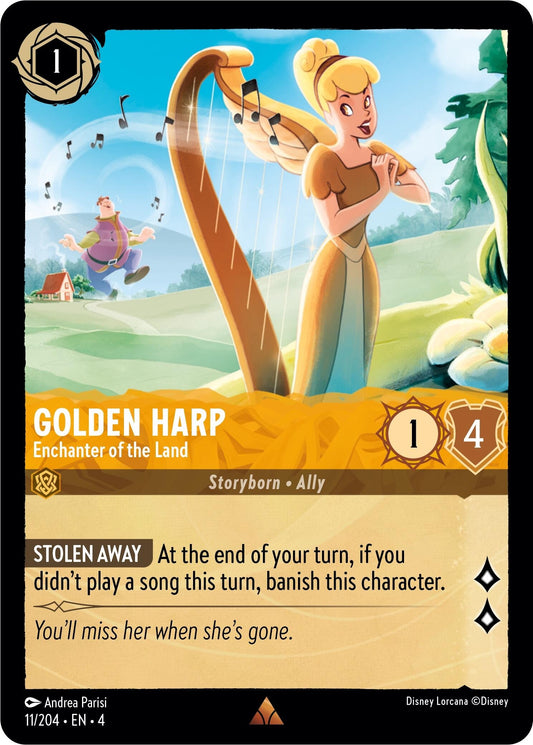 Golden Harp - Enchanter of the Land (11/204) (4)