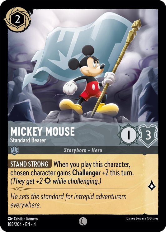 Mickey Mouse - Standard Bearer (188/204) (4)