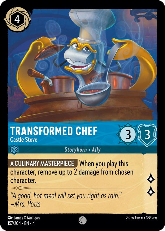 Transformed Chef - Castle Stove (157/204) (4)
