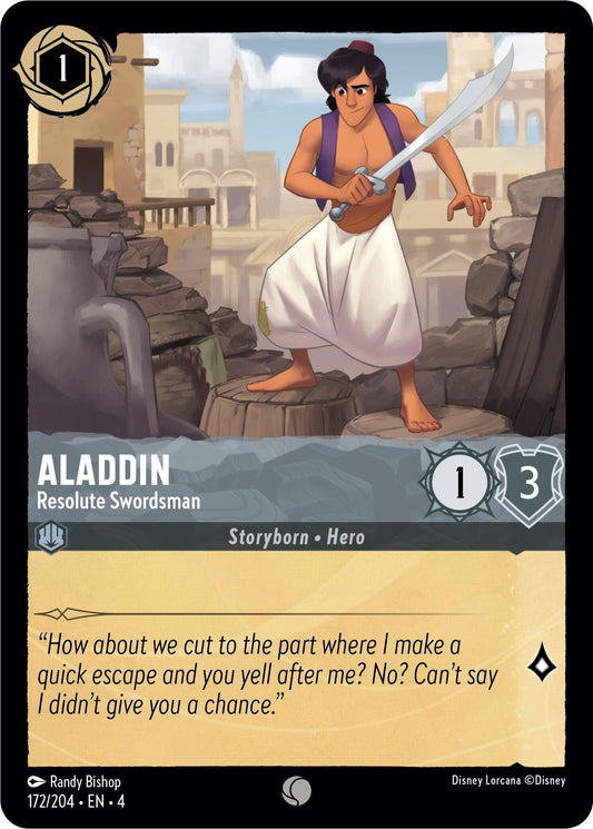 Aladdin - Resolute Swordsman (172/204) (4)
