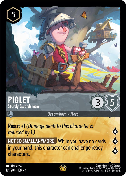 Piglet - Sturdy Swordsman (191/204) (4)
