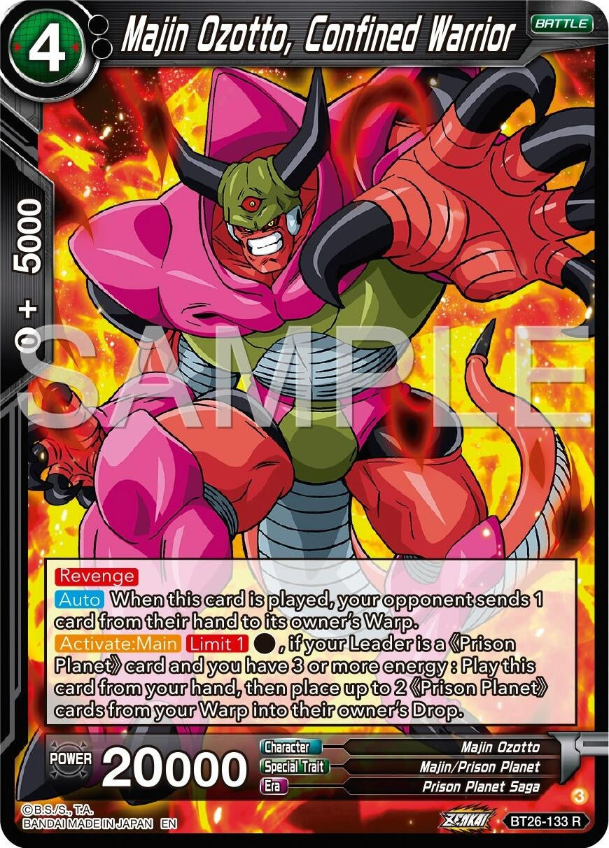 Majin Ozotto, Confined Warrior (BT26-133) (BT26)