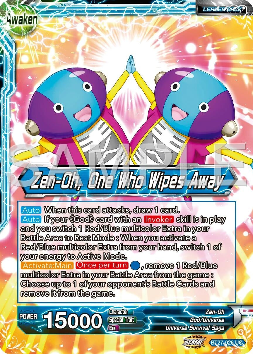 Zen-Oh // Zen-Oh, One Who Wipes Away (BT27-026) (BT27)