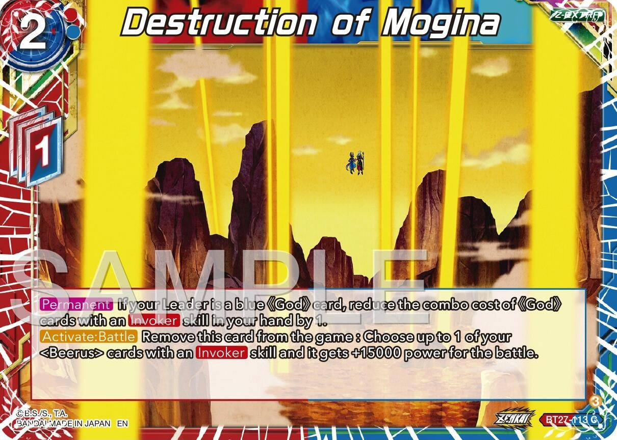 Destruction of Mogina (BT27-113) (BT27)
