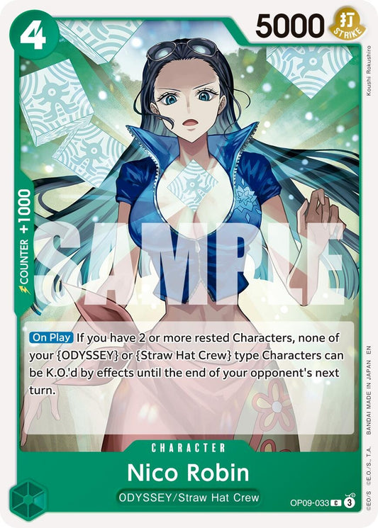 Nico Robin - OP09-033 (Reprint) (OP09-033) (PRB-02)