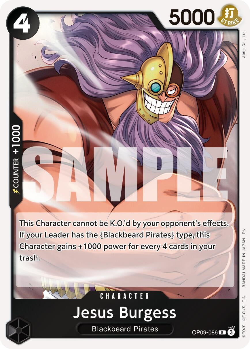 Jesus Burgess (Reprint) (OP09-086) (PRB-02)