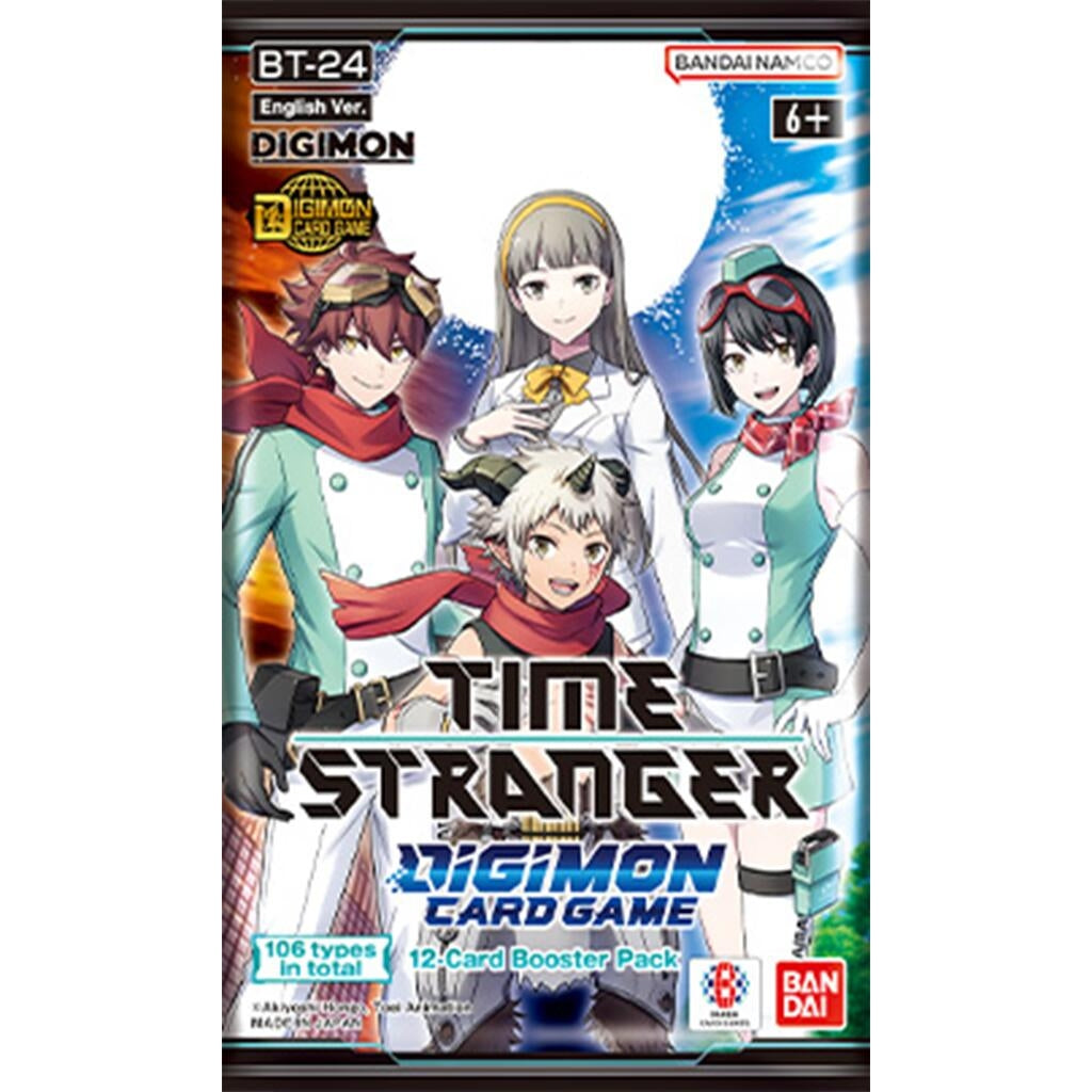 Image for Time Stranger Booster Pack - Digimon Card Game