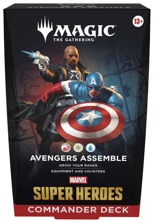 Image for Marvel Super Heroes Commander Deck - Avengers Assemble - Magic: The Gathering