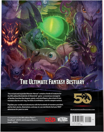 Monster Manual 2025: Dungeons & Dragons (DDN)