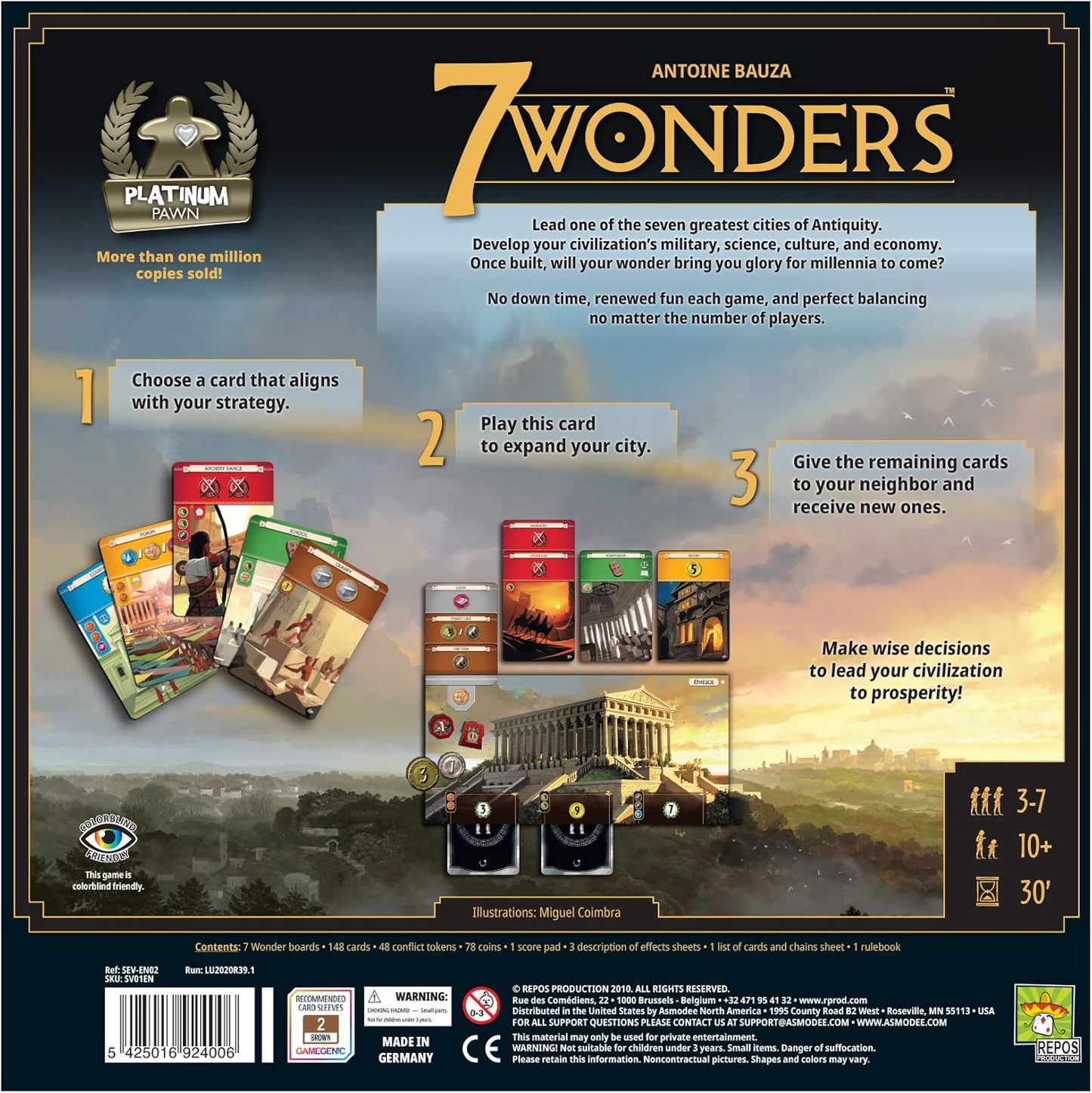 7 Wonders 2nd edition