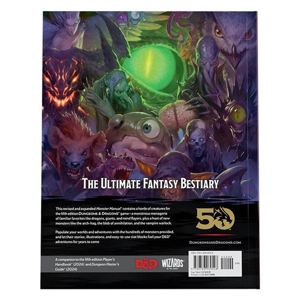 Dungeons & Dragons: Monster Manual 2025