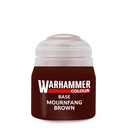 Citadel Colour Mournfang Brown Base Paint Row of 6