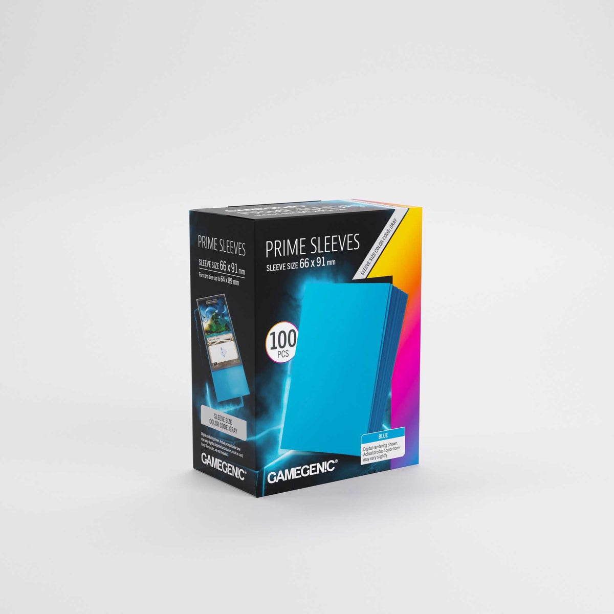 UNIT Gamegenic Prime Sleeves Blue 66x91 (100 ct.)