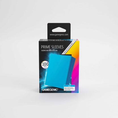 UNIT Gamegenic Prime Sleeves Blue 66x91 (100 ct.)