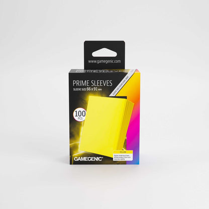 UNIT Gamegenic Prime Sleeves Yellow 66x91 (100 ct.)