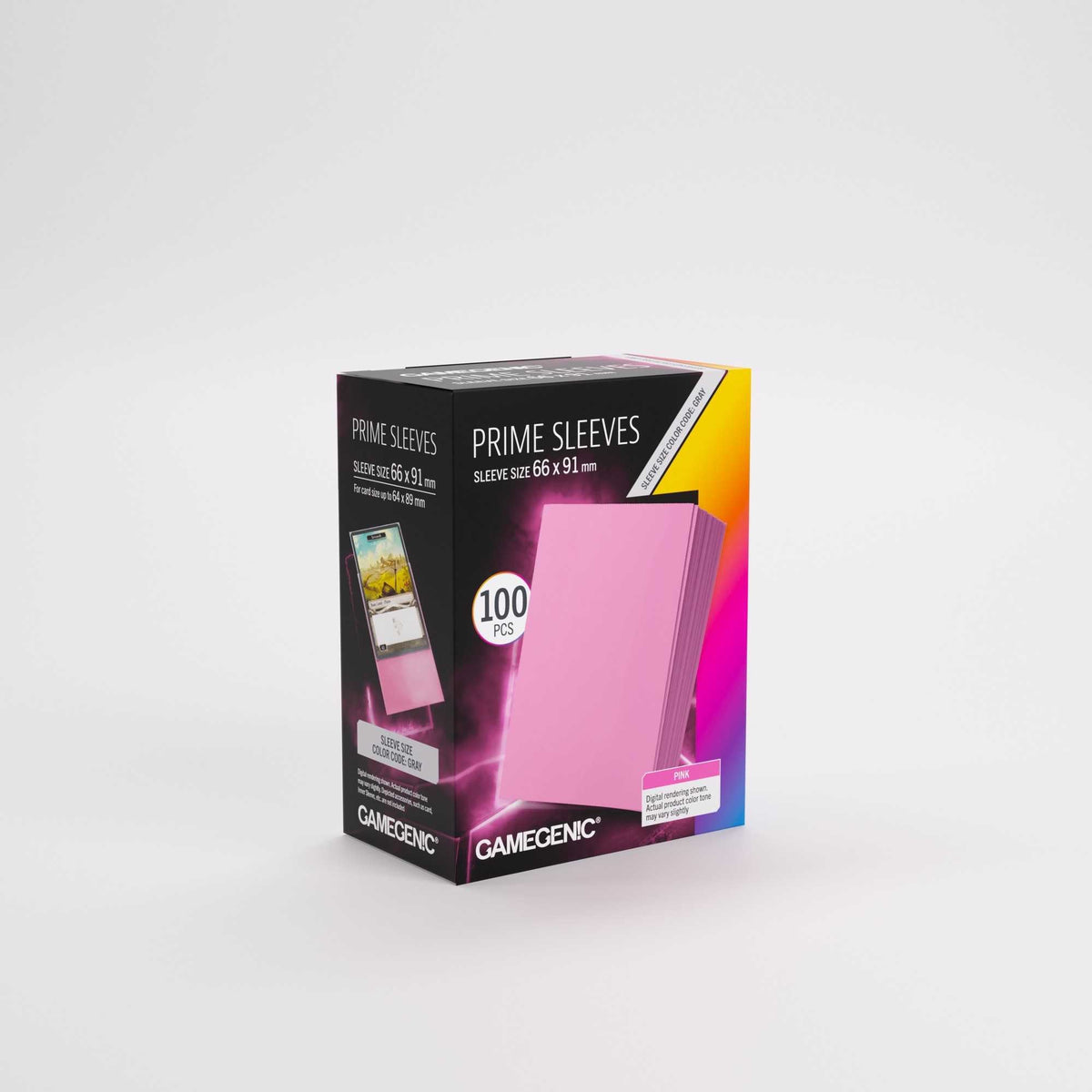 UNIT Gamegenic Prime Sleeves Pink 66x91 (100 ct.)