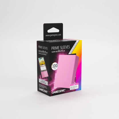 UNIT Gamegenic Prime Sleeves Pink 66x91 (100 ct.)