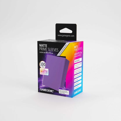 UNIT Gamegenic Matte Prime Sleeves Purple 66x91 (100 ct.)