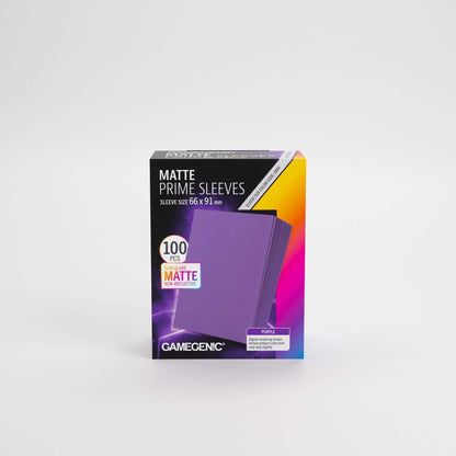 UNIT Gamegenic Matte Prime Sleeves Purple 66x91 (100 ct.)