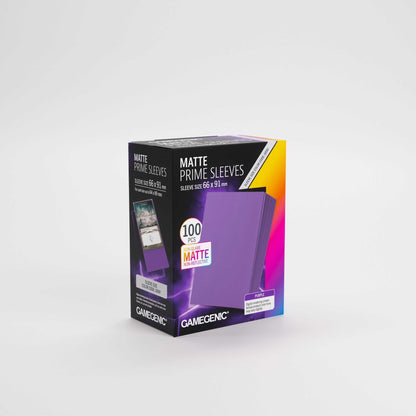UNIT Gamegenic Matte Prime Sleeves Purple 66x91 (100 ct.)