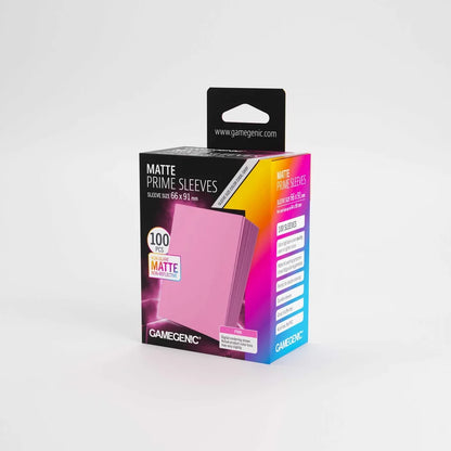 UNIT Gamegenic Matte Prime Sleeves Pink 66x91 (100 ct.)