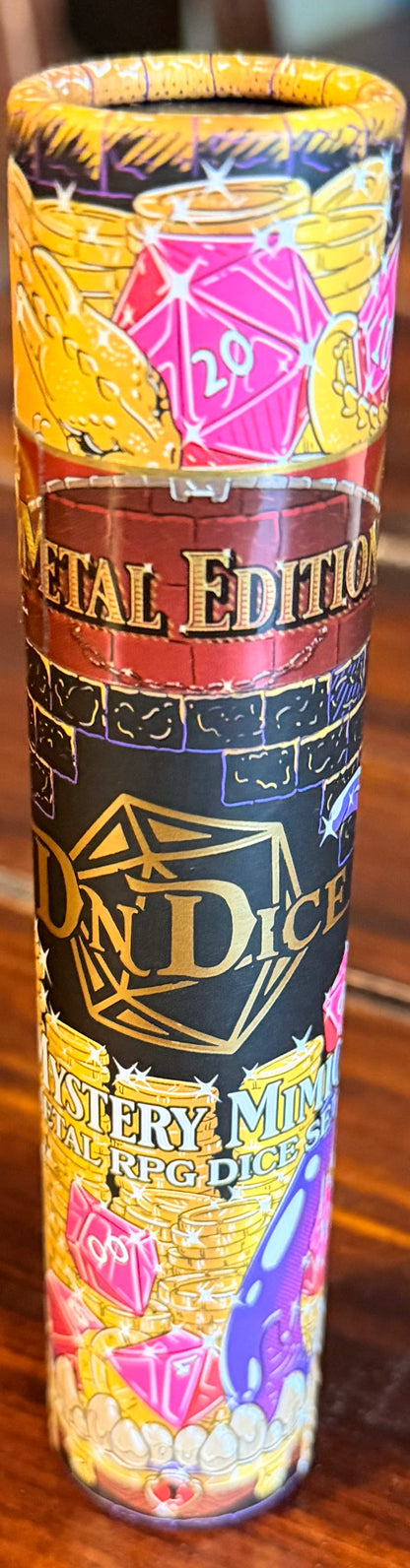 Mystery Mimic Metal RPD Dice Set