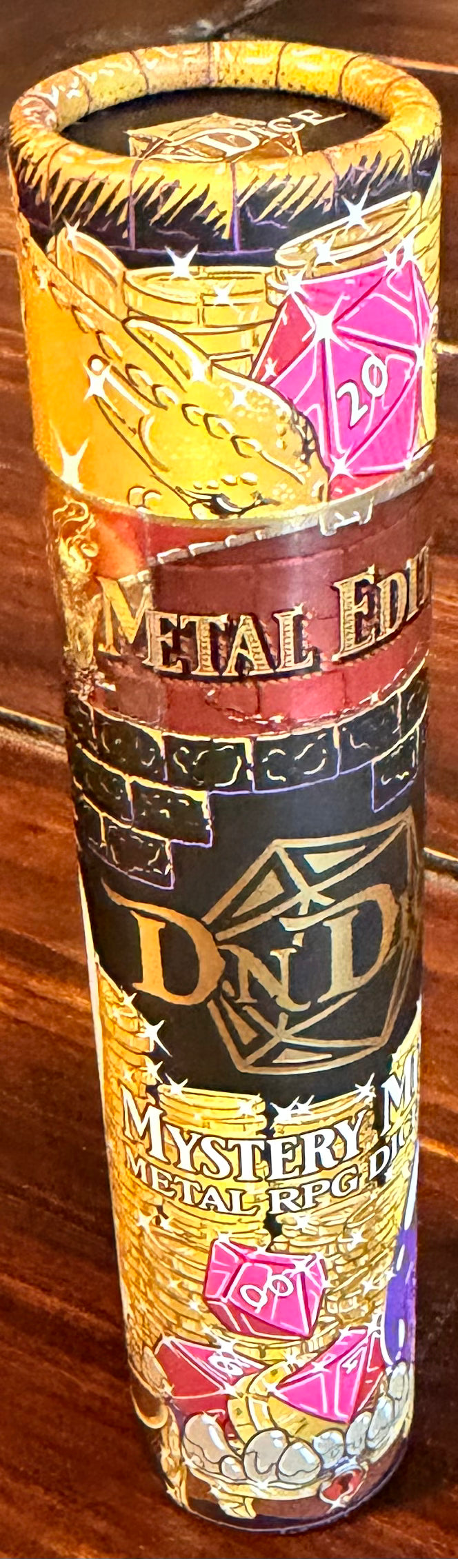 Mystery Mimic Metal RPD Dice Set
