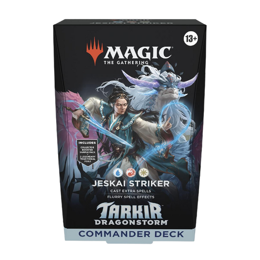 Magic: The Gathering Tarkir Dragonstorm Commander Deck - Jeskai Striker